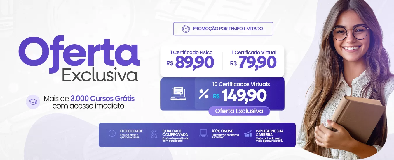 Aproveite as ofertas exclusívas!