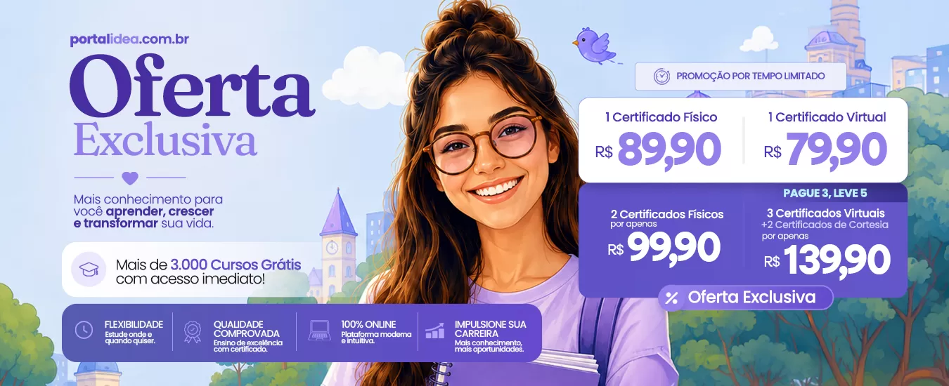 Aproveite as ofertas exclusívas!