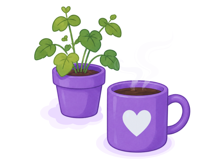 Ilustração de café